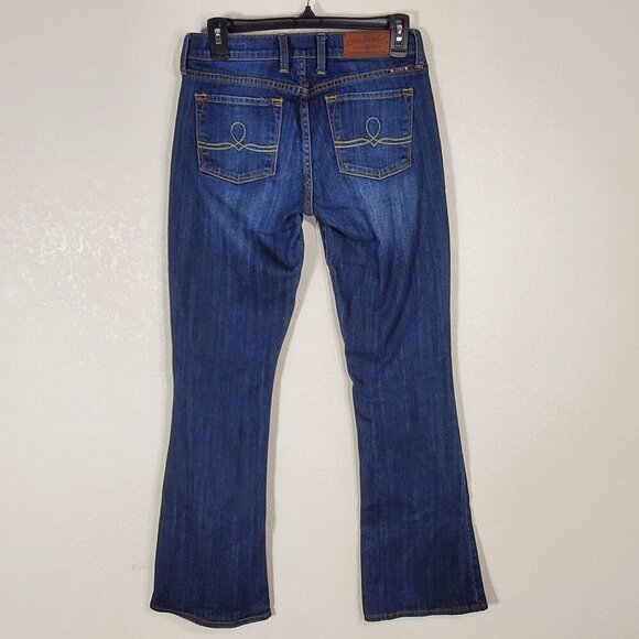 Lucky Brand Sofia Bootcut Jeans Women Size 6/28 Dark Blue Denim Vintage Y2K - Picture 6 of 14